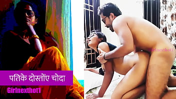 Desi housewife enjoys forbidden tryst with husband's friend