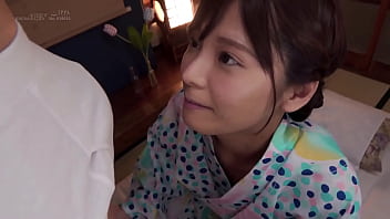 Amateur Japanese girl Rei Kuruki engages in sexual activities with an older man, including kissing, licking, spitting, and vaginal intercourse.