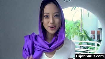 Aroused young Muslim woman yearns for sexual intercourse